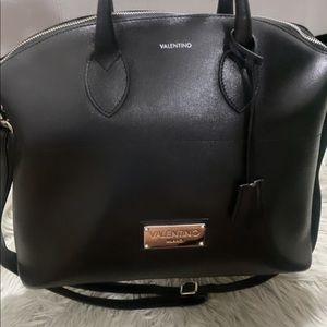 Valentino black satchel
